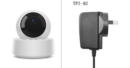Sonoff 1080P HD WiFi security camera with motion detection, featuring a sleek design for home or office surveillance.