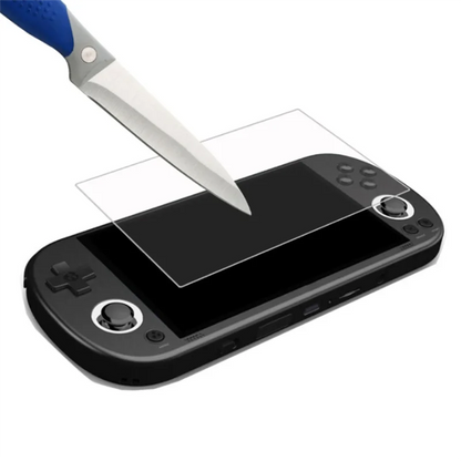 BackupMyFilesNow.com DIGIT-For Trimui Smart Pro game console tempered glass screen protector, anti-scratch 9H HD protective film.
