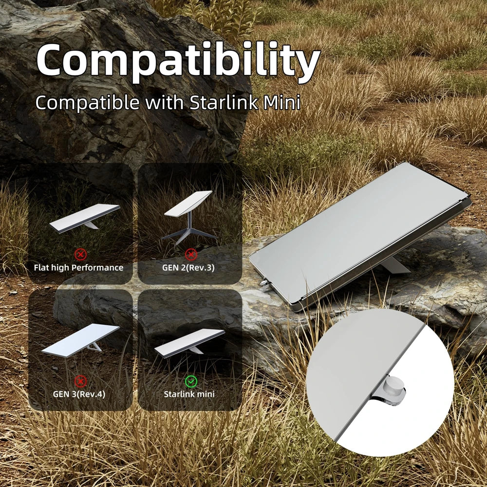 Transparent protective shell for Starlink Mini PC, durable anti-collision cover designed to safeguard Starlink Mini accessories.