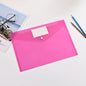 Clear PP A4 folder from BackupMyFilesNow.com with document compartments, ideal for office, school supplies, and storage needs.