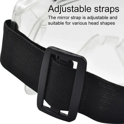 Clear safety goggles with anti-splash dust-proof lenses, providing eye protection for industrial, lab, and research work.