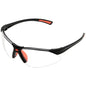 Transparent safety goggles for cycling and lab work, featuring protective lenses from BACKUPMYFILESNOW.COM® for security and safety.