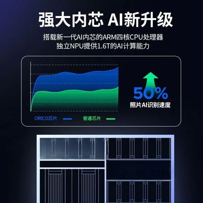 BackupMyFilesNow TS200 dual-disk RAID array for home personal storage, private cloud and data backup solution.