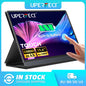 UPERFECT portable 15.6" touchscreen monitor with 120Hz refresh, IPS 1080P display, USB-C, HDMI, built-in battery, for gaming and work.