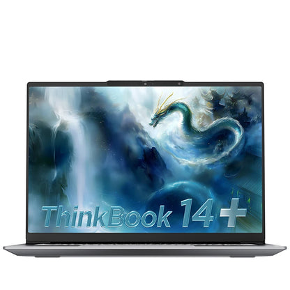 Lenovo ThinkBook 14+ Ultra 5 laptop with 32GB DDR5, 1TB SSD, 14.5-inch 120Hz screen, Intel Arc 130T/140T graphics.