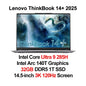 Lenovo ThinkBook 14+ Ultra 5 laptop with 32GB DDR5, 1TB SSD, 14.5-inch 120Hz display, equipped with Intel Arc 130T/140T graphics