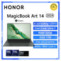 Honor MagicBook Art 14 2024 ultrabook with 14.6-inch 3.1K OLED touchscreen, Intel Ultra 5 processor, lightweight design, green color