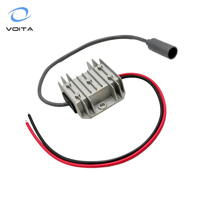 Silver Starlink Mother Head VOITA VT-DD12303 portable DC-DC converter with dustproof and waterproof design, 30V/3A, CE and RoHS certified.