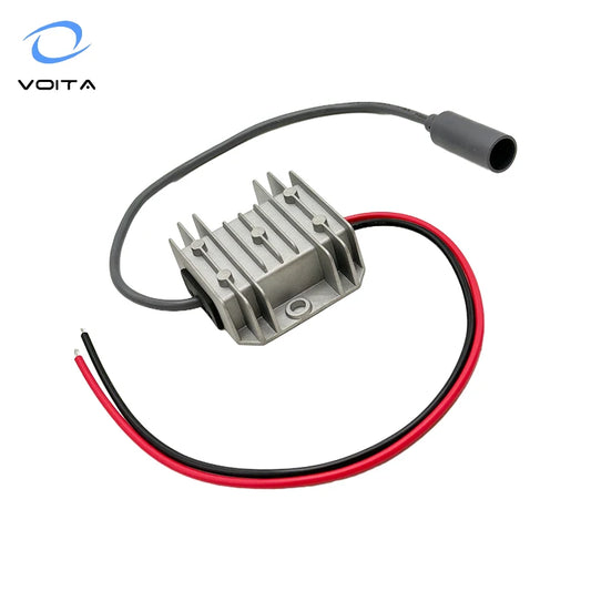 Silver Starlink Mother Head VOITA VT-DD12303 portable DC-DC converter with dustproof and waterproof design, 30V/3A, CE and RoHS certified.