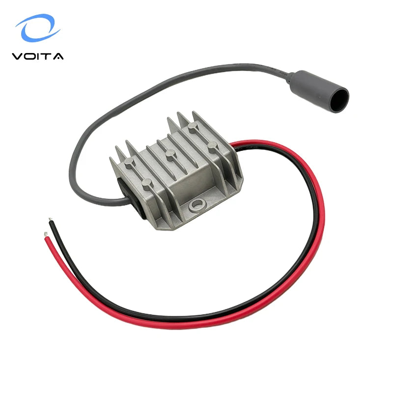 Silver Starlink Mother Head VOITA VT-DD12303 portable DC-DC converter, dustproof and waterproof, 30V/3A, CE and ROHS certified.