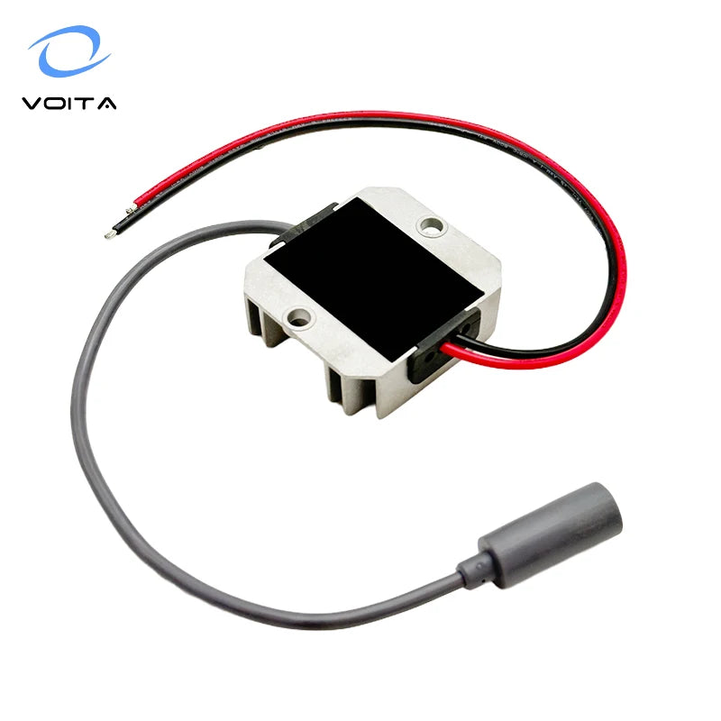 Silver Starlink Mother Head VOITA VT-DD12303 portable DC-DC converter with dustproof and waterproof design, 30V/3A 90W, CE/ROHS certified.