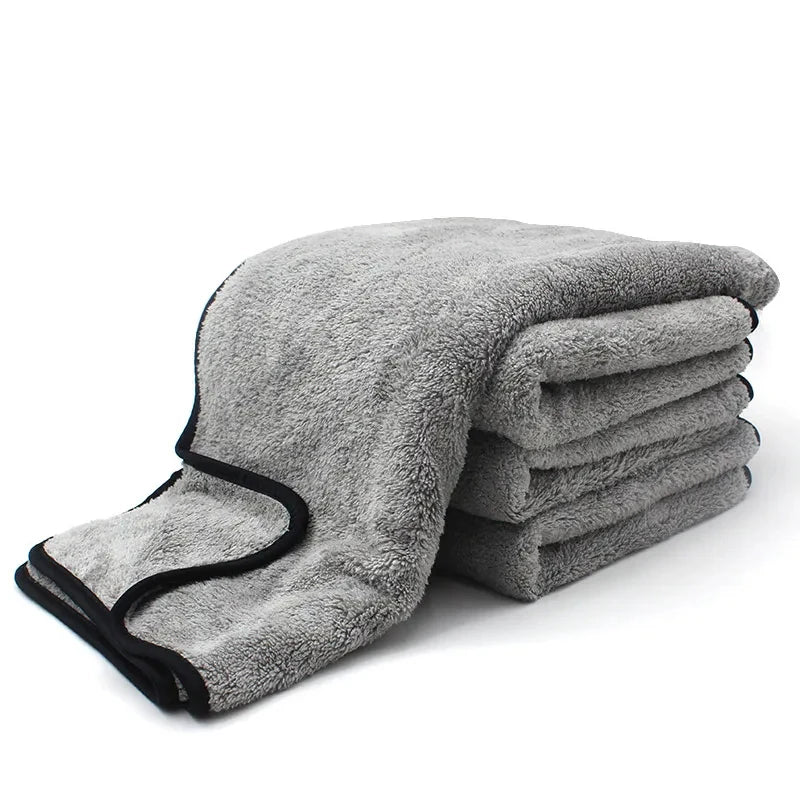 BACKUPMYFILESNOW® microfiber car wash towel, 60x40cm, super absorbent auto cleaning cloth, ideal for quick drying and polishing.