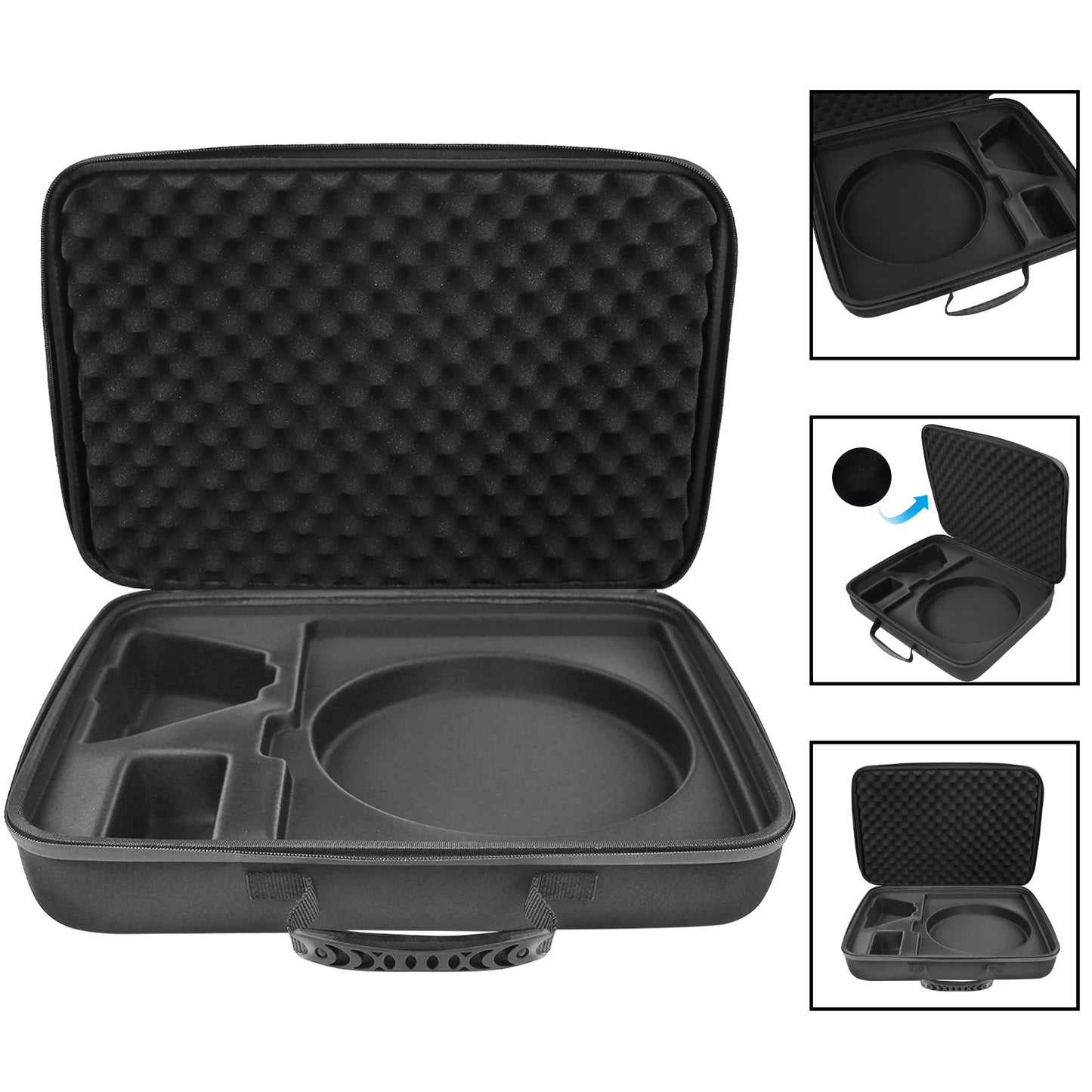 Green Starlink Mini waterproof hard case by BACKUPMYFILESNOW.COM® with IP67 rating, designed for outdoor travel and camping storage.
