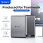 ORICO MetaCube Pro 5 Bay NAS with remote sharing, data classification, and automatic backup for secure storage.