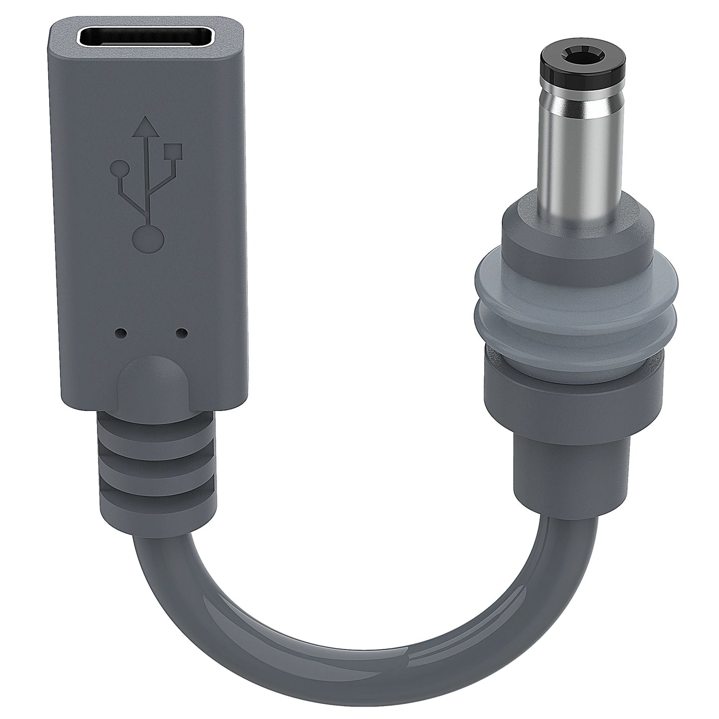 Starlink Mini USB-C female to DC power adapter cable, weatherproof outdoor use, high-quality cable from BACKUPMYFILESNOW.COM®