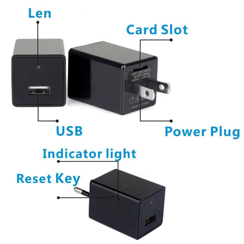 Mini hidden home security camera by BackupMyFilesNow.com with Full HD 1080P video, night vision, and audio for discreet surveillance.