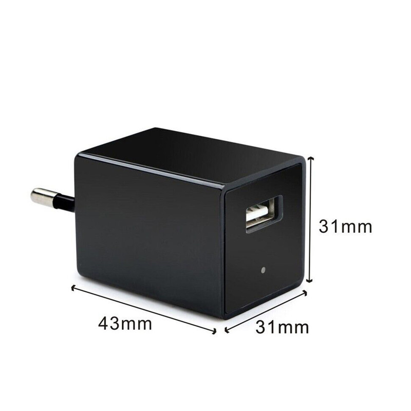 Mini hidden camera for home security by BackupMyFilesNow.com, full HD 1080P nanny cam with night vision and audio recording