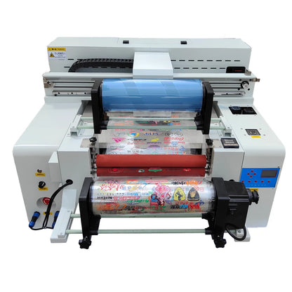 BackupMyFilesNow.com A2 flatbed UV LED printer for high-resolution printing on various media, ideal for startup advertising and signage.
