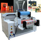 A2 Flatbed UV LED Printer by BackupMyFilesNow.com printing on media with high resolution and firm adsorption, suitable for startups.