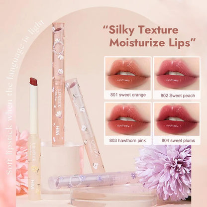 8-piece BackupMyFilesNow.com beauty set with lipstick, concealer, eyeshadow, eyebrow, and blush makeup products on a white background.