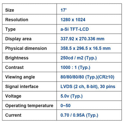 19-inch LCD screen for arcade video game consoles, compatible with backupmyfilesnow.com arcade entertainment machines.