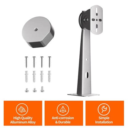 Starlink Mini Wall Mount Kit with satellite antenna brackets and star chain mount for standard dish antennas, by BACKUPMYFILESNOW.COM®.