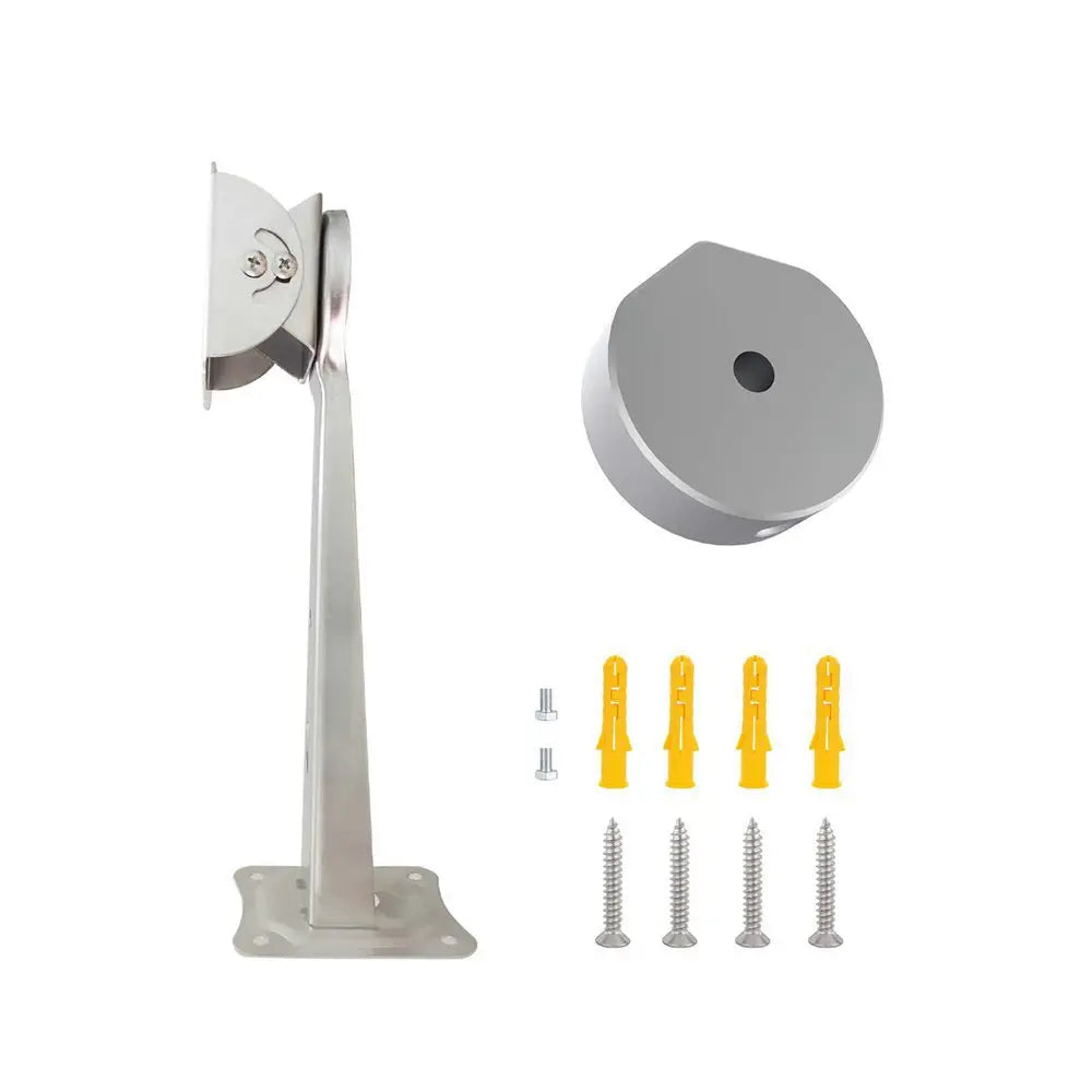 Starlink Mini Wall Mount Kit with satellite antenna brackets and chain mount for standard Starlink dish antenna, by BACKUPMYFILESNOW.COM®.
