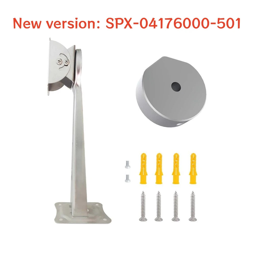 Starlink Mini Wall Mount Kit with satellite antenna brackets and chain mount for standard Starlink dish antenna installation.