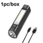 Infrared strong light pen clip flashlight from BackupMyFilesNow.com with magnetic, long-endurance outdoor emergency warning lighting.
