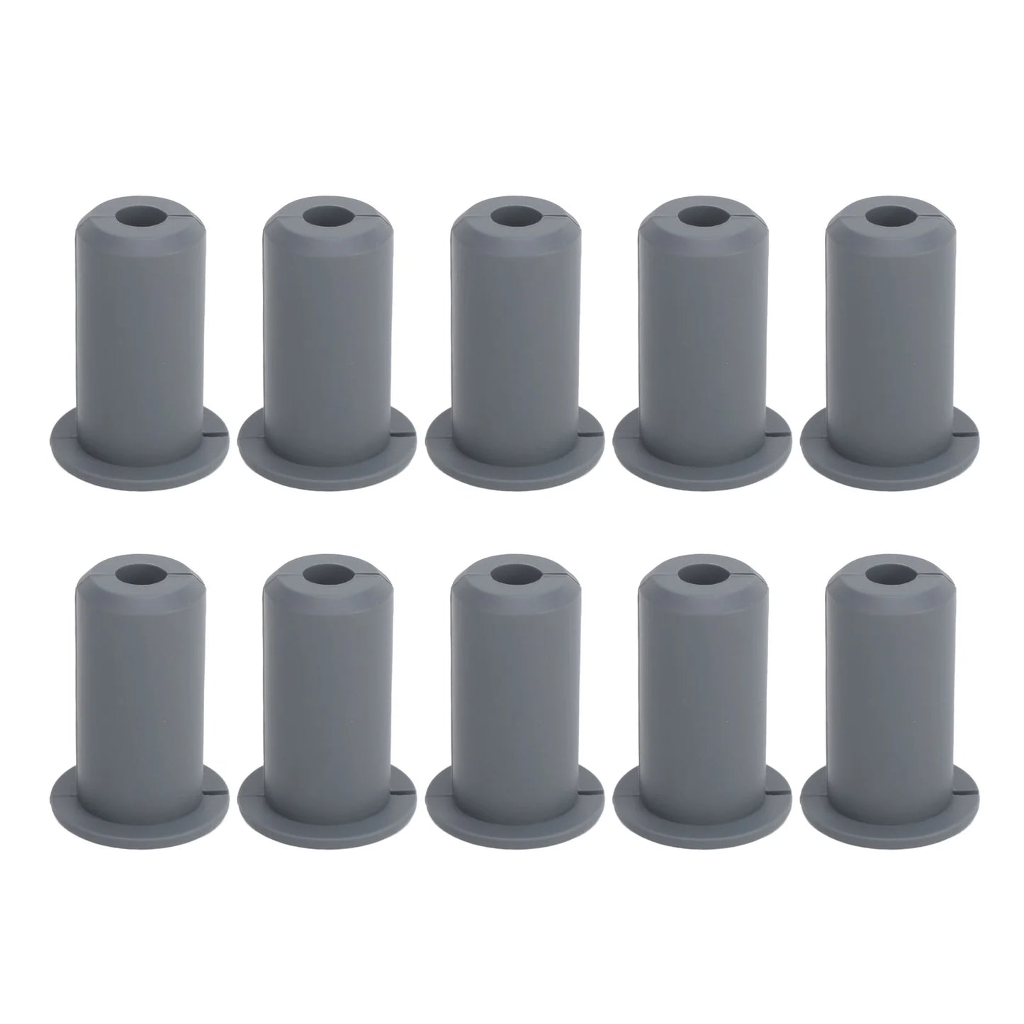 Set of 10 silicone cable feed-through grommets for Starlink cables, 0.75-inch diameter, designed for wall mounting and cable routing.