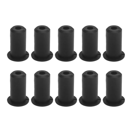 10-pack of BACKUPMYFILESNOW® silicone cable routing kit with wall grommets for Starlink series cables, 0.75-inch diameter.