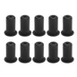 10-pack of BACKUPMYFILESNOW® silicone cable routing kit with wall grommets for Starlink series cables, 0.75-inch diameter.