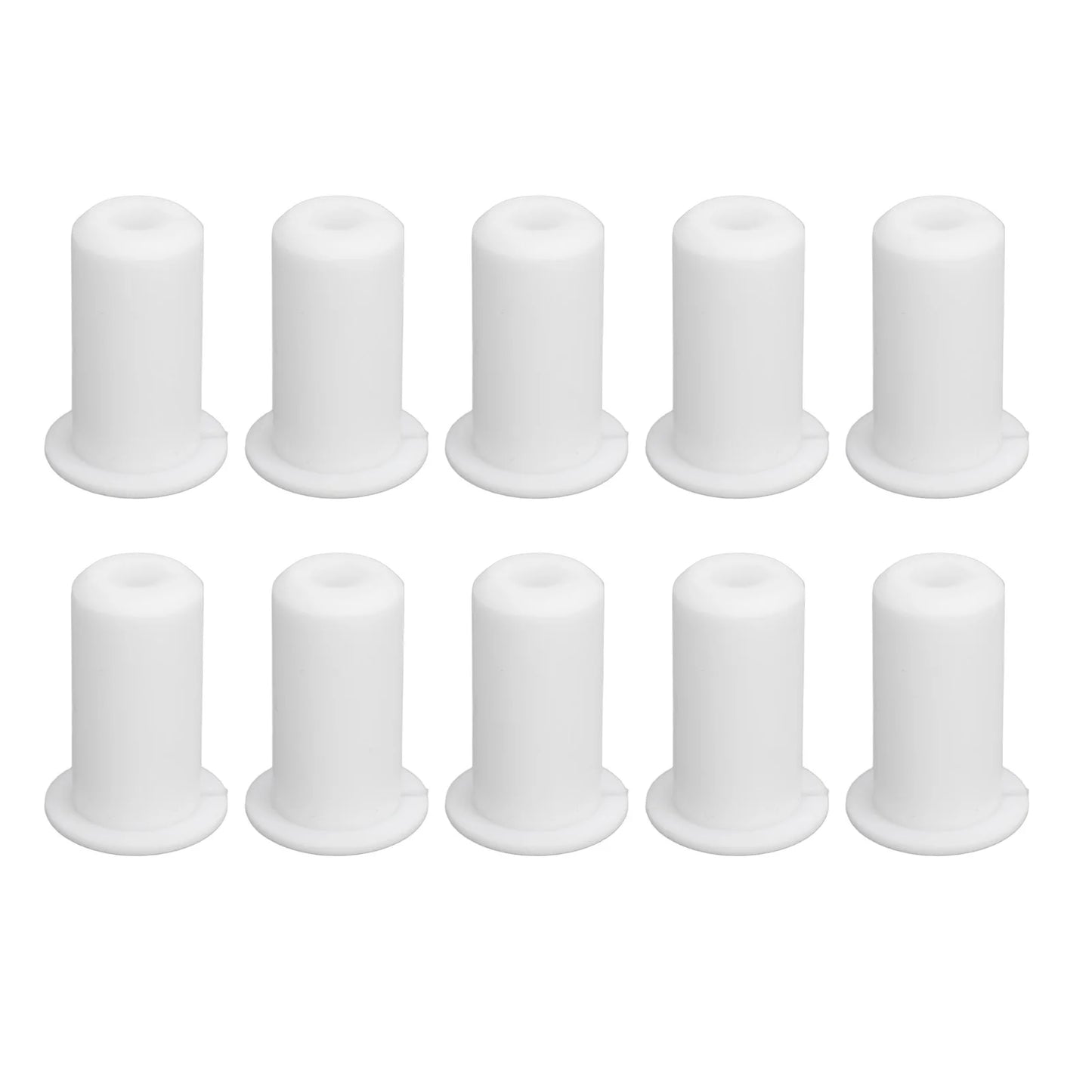 Set of 10 silicone cable feed-through bushings for Starlink, wall grommets for 0.75-inch diameter cables, ideal for cable routing.