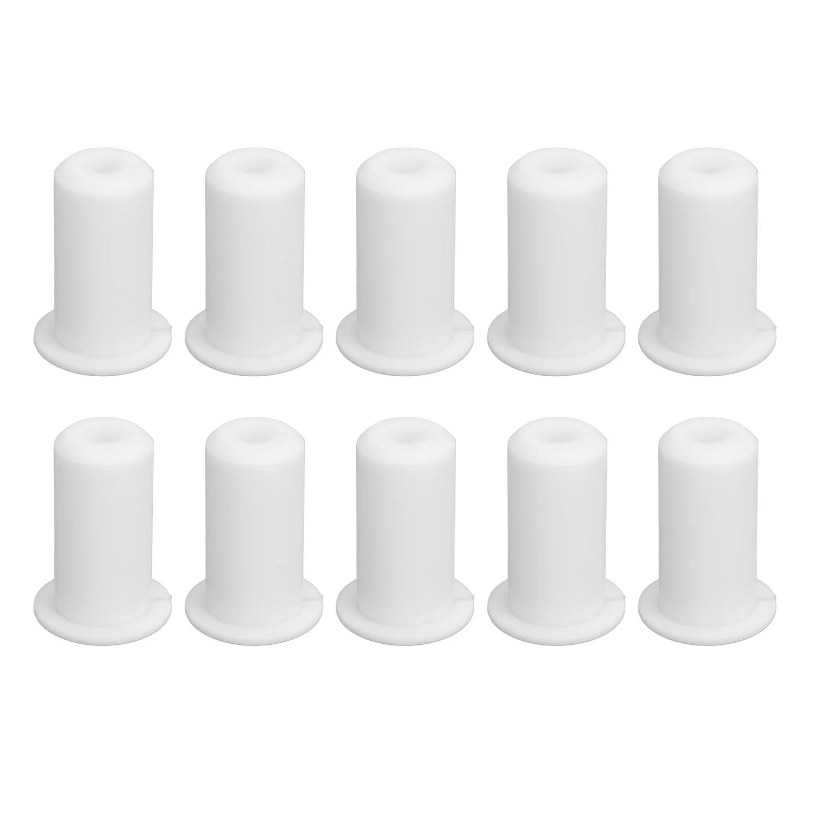 Set of 10 silicone cable feed-through bushings for Starlink, wall grommets for 0.75-inch diameter cables, ideal for cable routing.