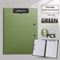 White A4 file folder with clip and cover, used for organizing documents in business, school, or office settings.