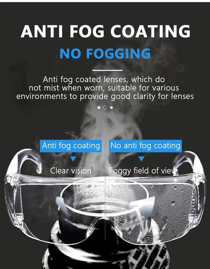 BackupMyFilesNow® safety protective goggles with anti-UV lens, impact-resistant design, suitable for water guns, cycling, and labor protection.