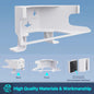 2-in-1 wall mounting kit for StarLink Mesh Router V2 with wall brackets, including mounting hardware, by BACKUPMYFILESNOW.COM®.