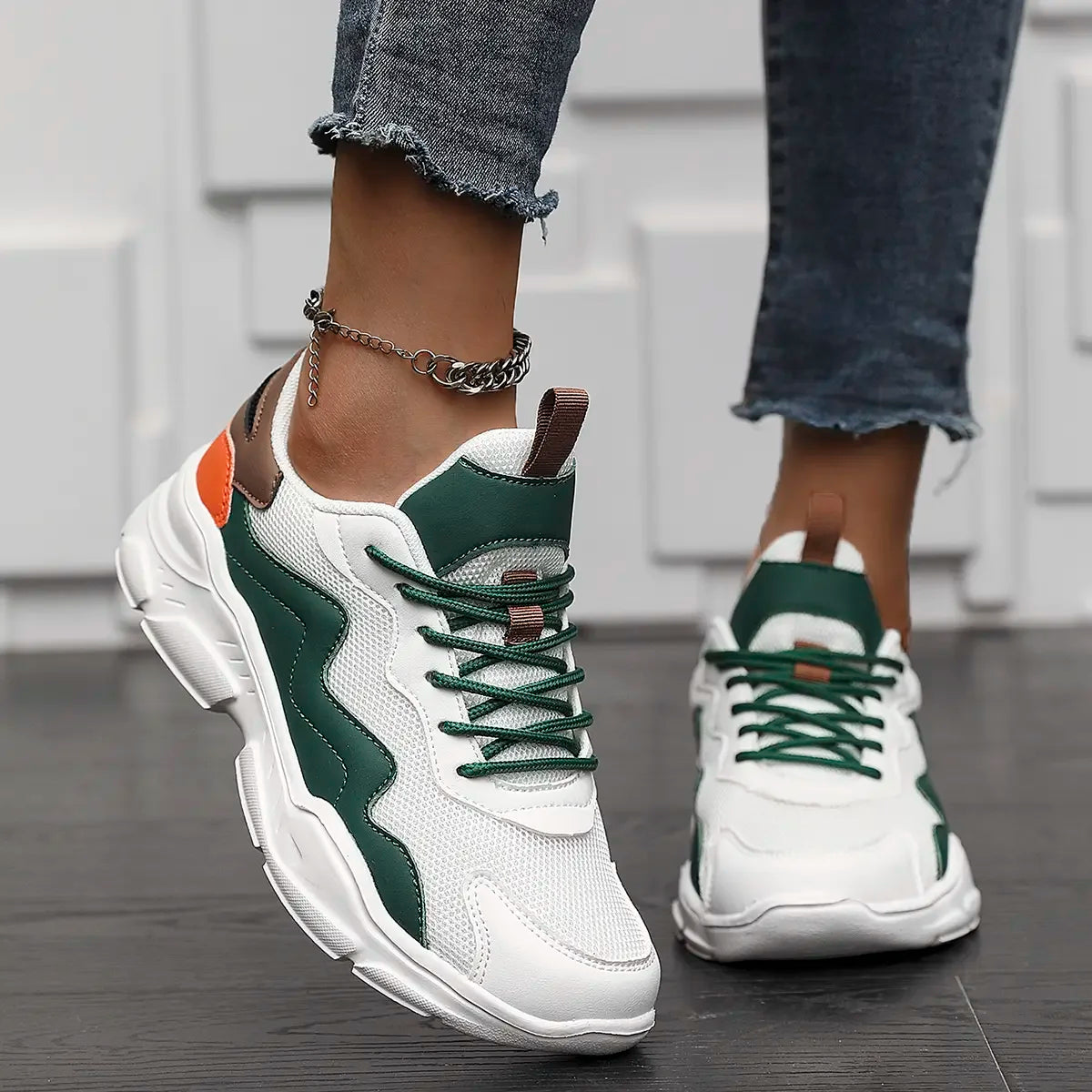 Black women's lightweight mesh sneakers by BackupMyFilesNow.com, breathable, versatile casual shoes for men and women.