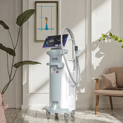 White Approved MDR diode laser hair removal machine with multiple wavelength options and various spot sizes for body and bikini areas.