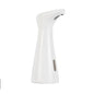 White automatic sensor hand sanitizer dispenser with touchless operation, ideal for kitchen, bathroom, or toilet use.