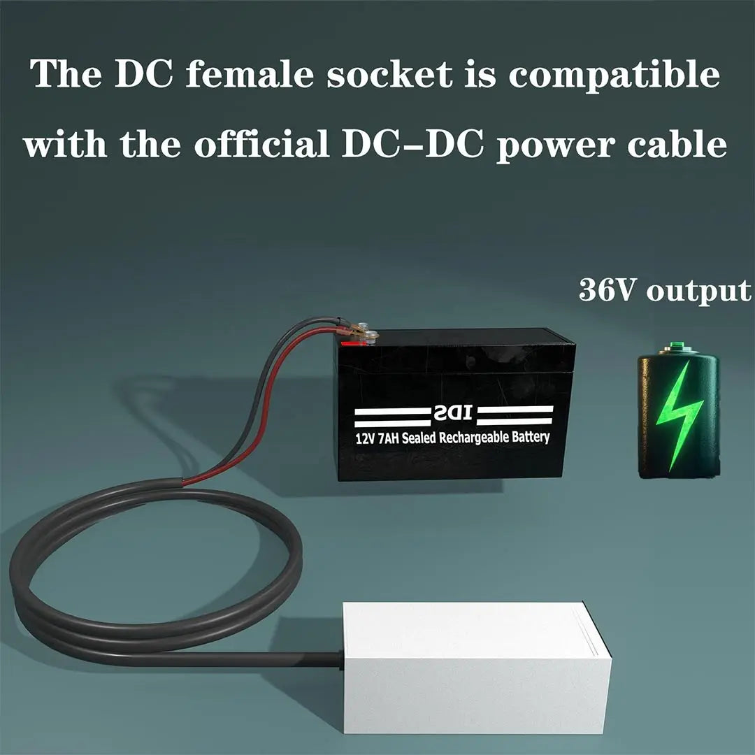 Bestseller 195W Starlink Gen 3 power adapter by BACKUPMYFILESNOW with waterproof C8 DC port and Type-C PD functionality.