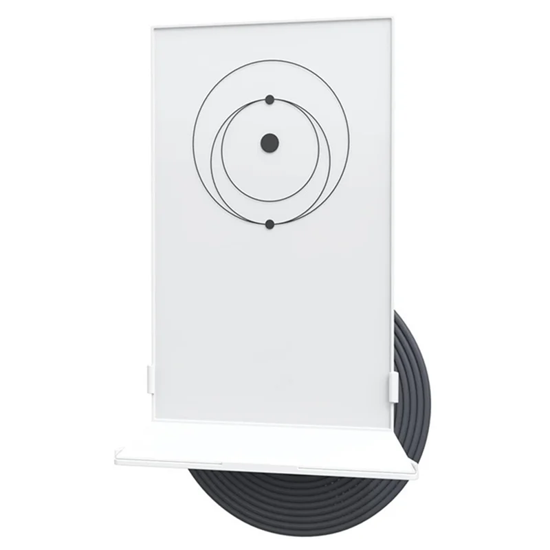 White BTLIFE Starlink wall mount bracket holder for router, provides support and protection for internet setup.