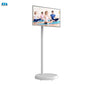 BackupMyFilesNow 21.5-inch multi-functional smart display with touch screen, portable LCD monitor, Android 12, white color.