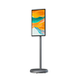 White 21.5-inch incell smart display with touch screen, portable LCD monitor featuring Android 12, by BackupMyFilesNow.com