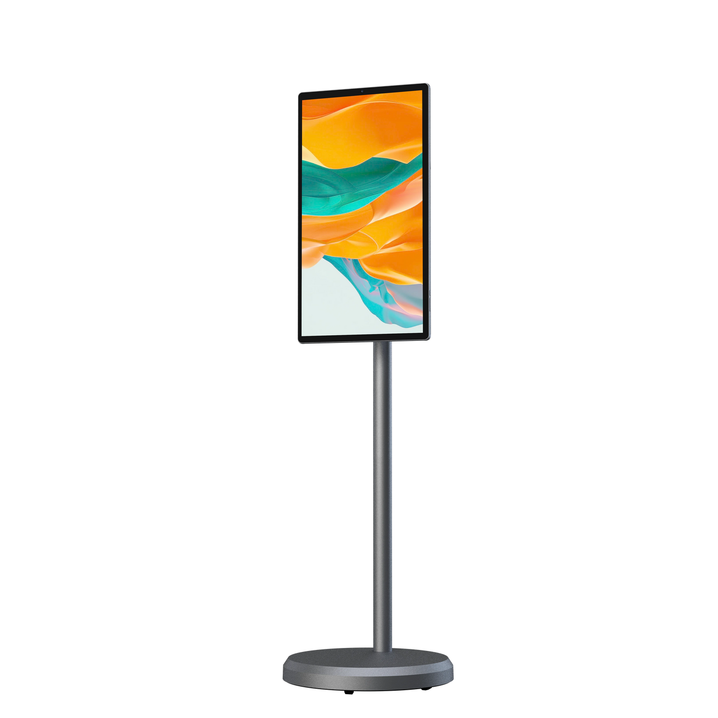 21.5-inch BackupMyFilesNow.com multi-functional smart display with touch screen, portable LCD monitor, Android 12, white color.