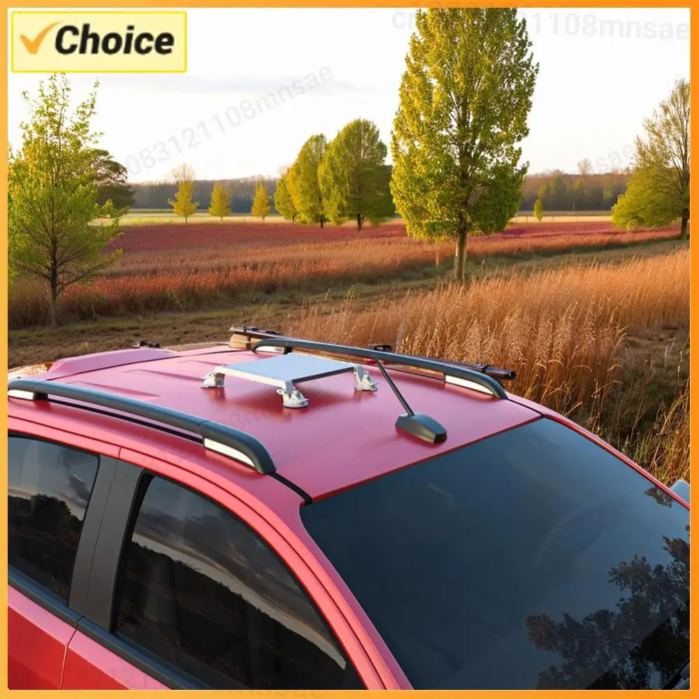 White Starlink Mini Sunroof suction cup car mount with flexible adjustment, satellite holder for car window or roof installation.