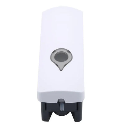 Wall-mounted hotel hand sanitizer dispenser from Fresh Simple Sterilization, designed for disinfection in bathrooms.