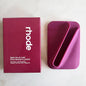 Fashion brand cosmetics lip gloss in a portable magnetic mounting bracket, featuring six colors including raspberry jelly and espresso