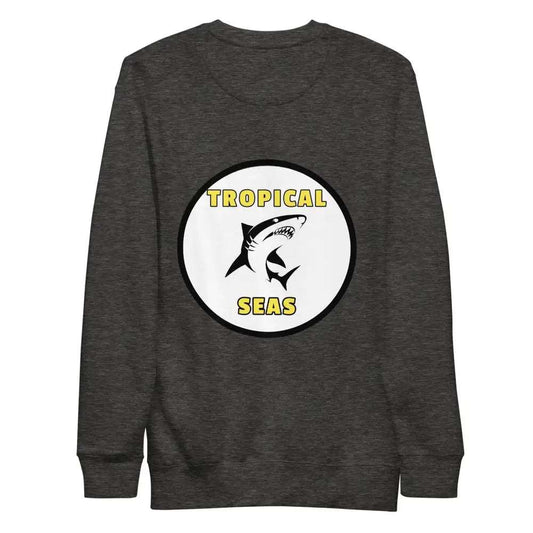 Blue fleece pullover by BACKUPMYFILESNOW.COM® featuring a cozy, soft fabric and a relaxed fit suitable for casual wear.