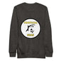 BackUPMYFILESNOW® fleece pullover, cozy and soft, shown in a front view with a classic crewneck design and relaxed fit.